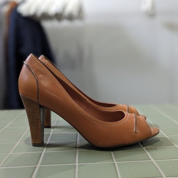 GEOX Respira Open Toe Heels - Picture 1 of 3
